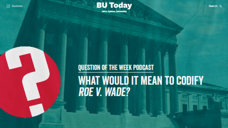 BU Today’s Question of the Week