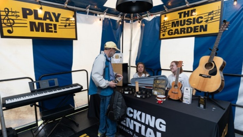 Music Garden Event Photo