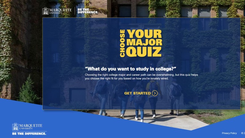 Choose Your Major Quiz