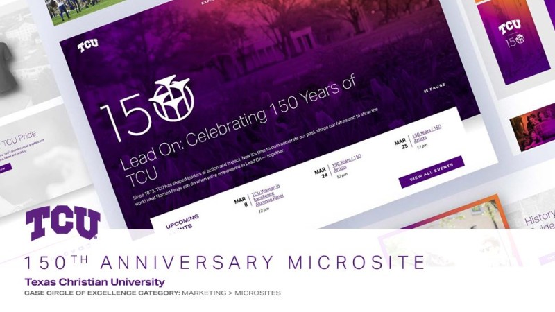 150th Anniversary Microsite