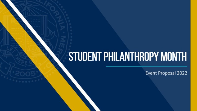 Student Philanthropy Month
