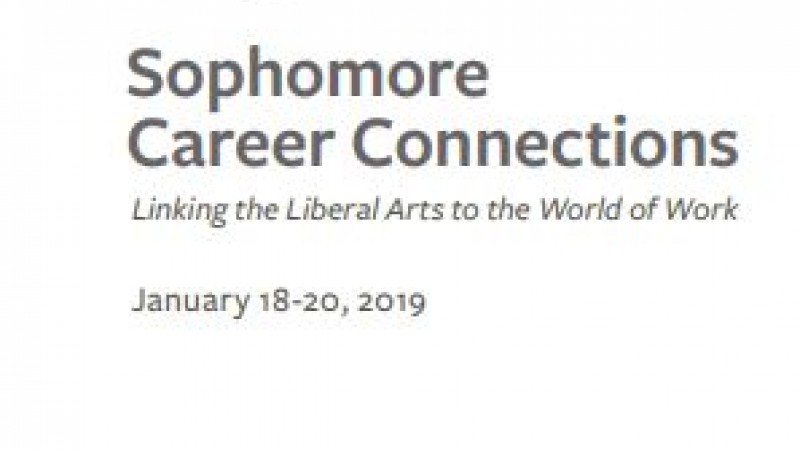Sophomore Career Connections: Linking the Liberal Arts to the World of Work