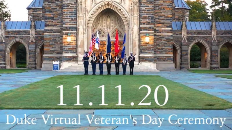 2020 Veterans Day Commemoration Ceremony