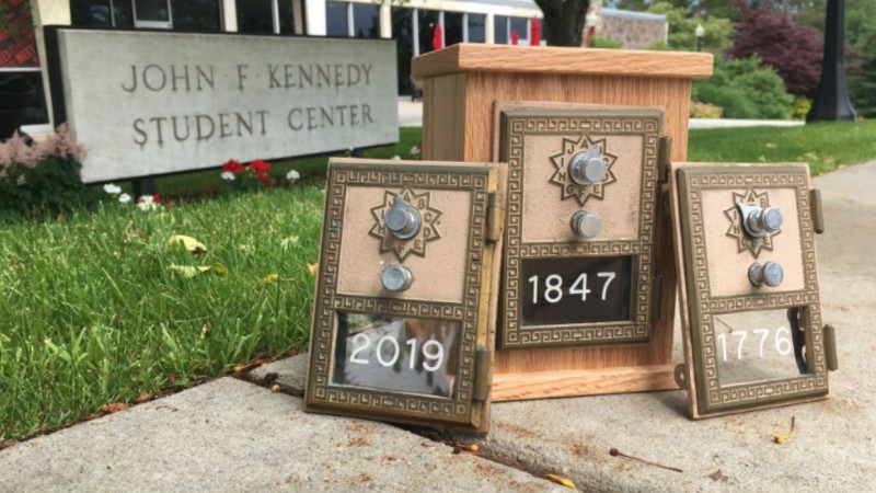 Student Mailbox Door Auction: Friendly Competition in Fundraising and Engagement