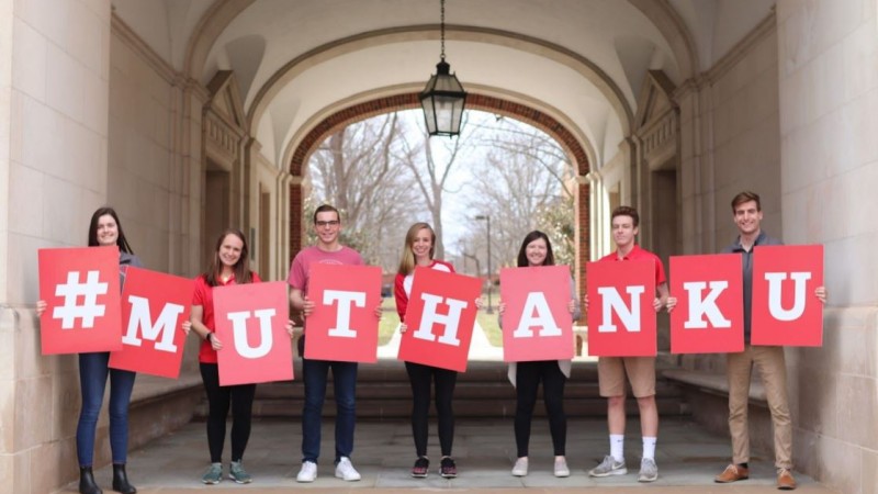 Miami University Student Foundation #MUThankU
