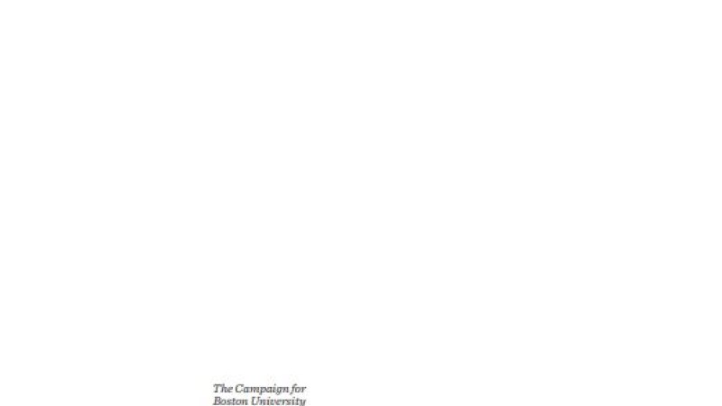 Boston University Annual Report
