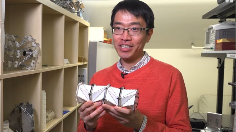 Origami Inspires a New Meta-material