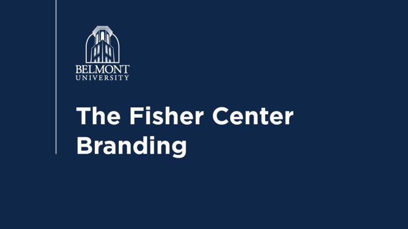 The Fisher Center Branding