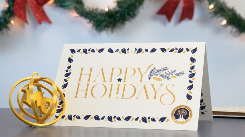 Merced College - Holiday Card and Ornament