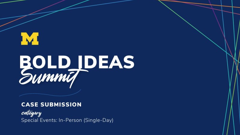 Bold Ideas Summit