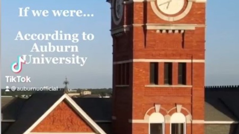 If We Were...According to Auburn University TikTok