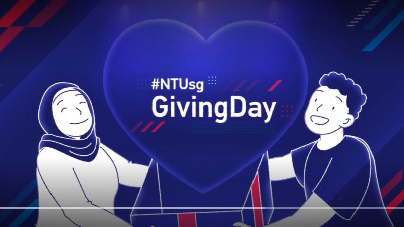 Celebrating the Impact of Giving: NTU Giving Day Launch Video