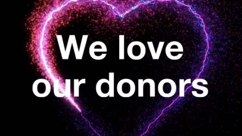 First-Time Donor Thank You