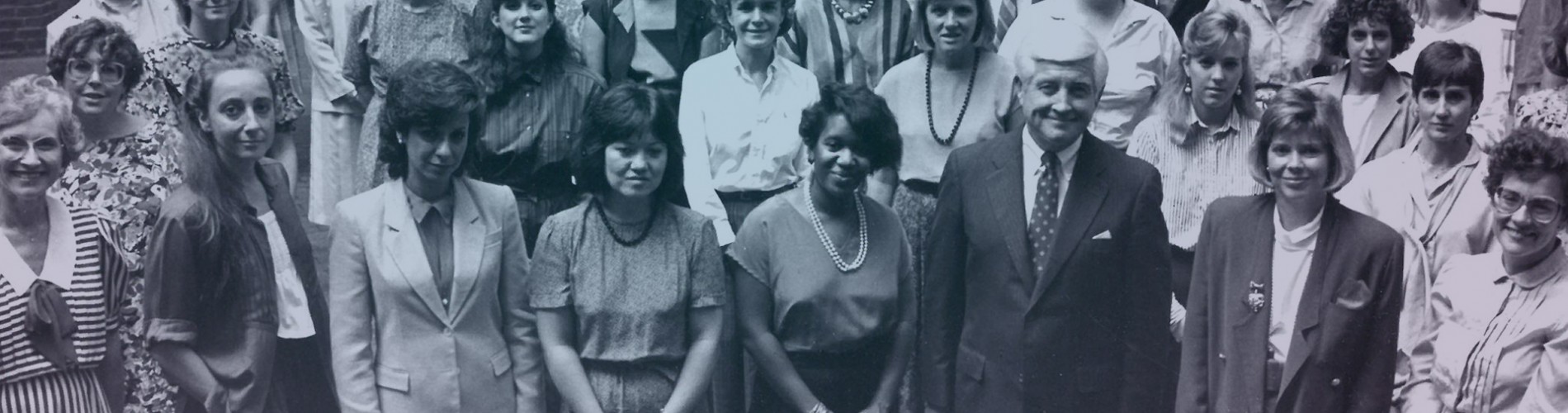 photo of CASE staff, from 1986
